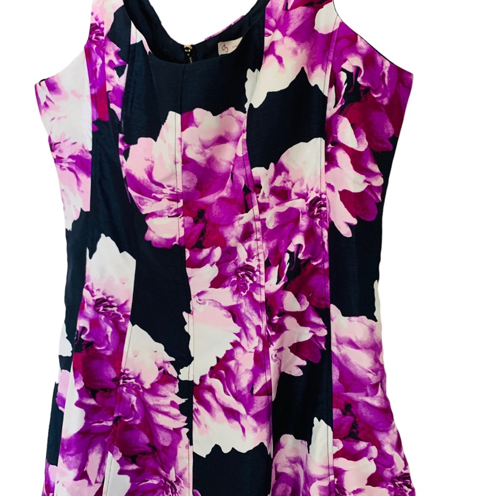 Established 1962 | Plus size Dress Barn Floral dress size 16 midi length summer - Picture 2 of 10